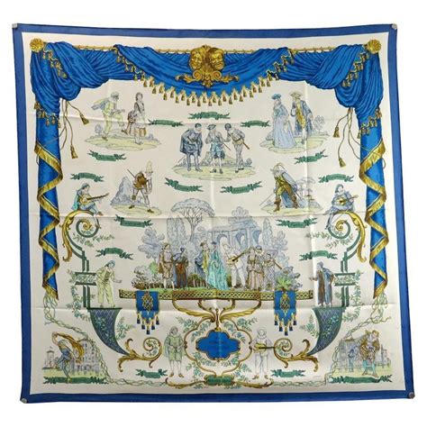 foulard hermes la comedie italienne ledoux carre 90